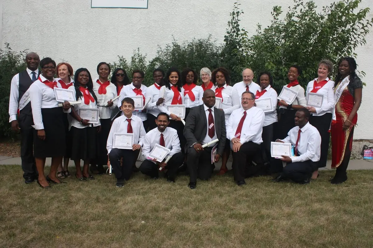Canadian Bible Training Centres graduation class of 2015 in Calgary