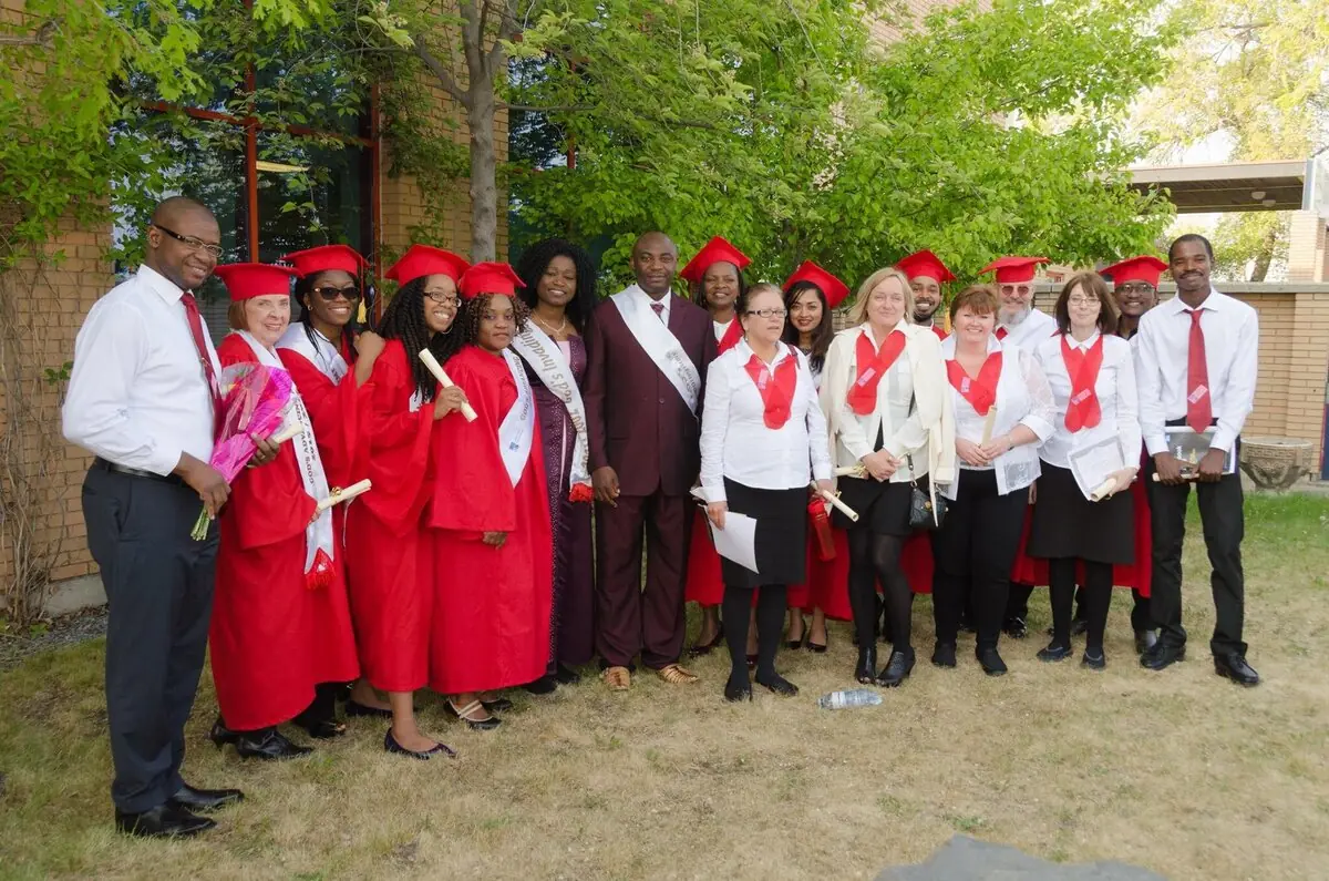 Canadian Bible Training Centres graduation class of 2016 in Calgary