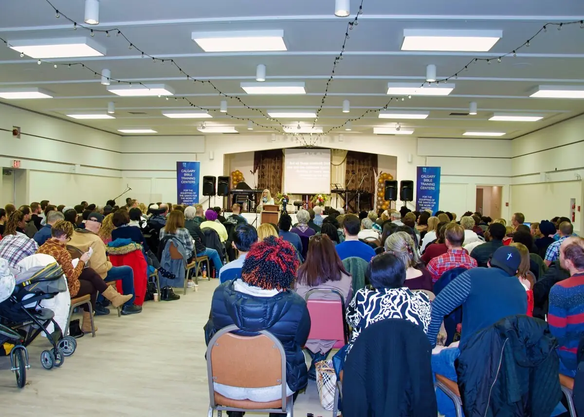 Prophetic Conference gathering at the Alberta Bible College Chapel in Calgary